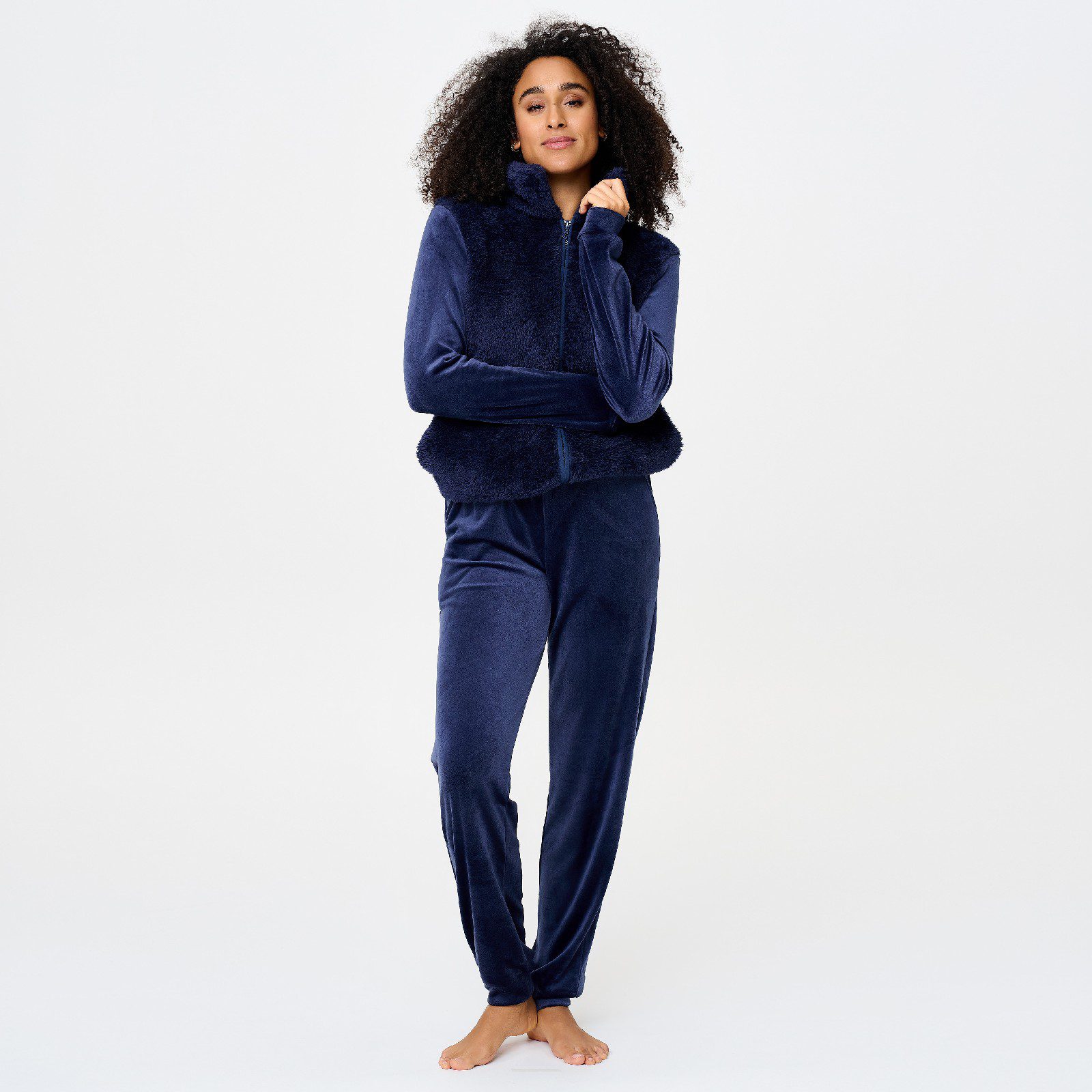 8623 Velvet fleece homewear set